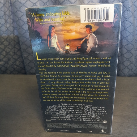 Joe Versus The Volcano Vhs New And Sealed - Picture 4 of 6